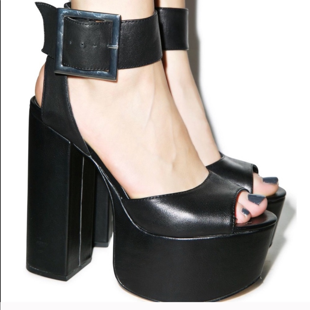 Windsor Smith Black High Heels